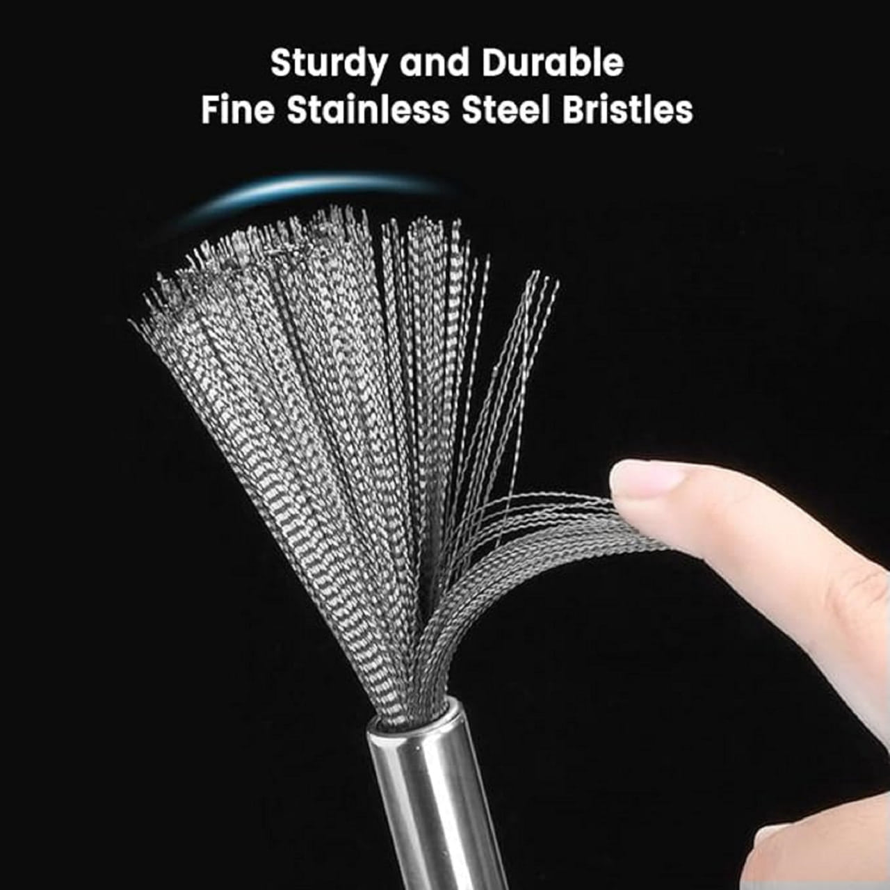 Stainless Steel Pan Cleaning Brush-pack of 2