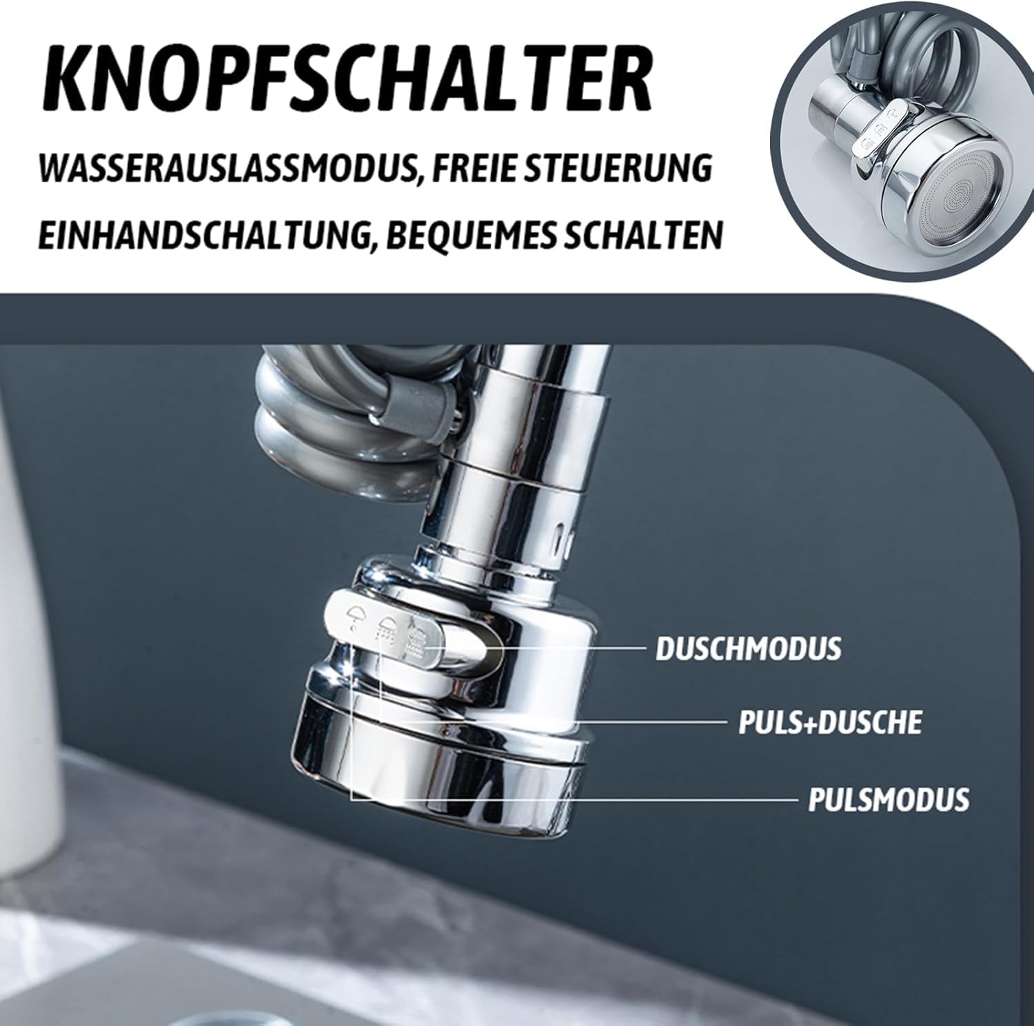 Kitchen Faucet Sprayer Attachment