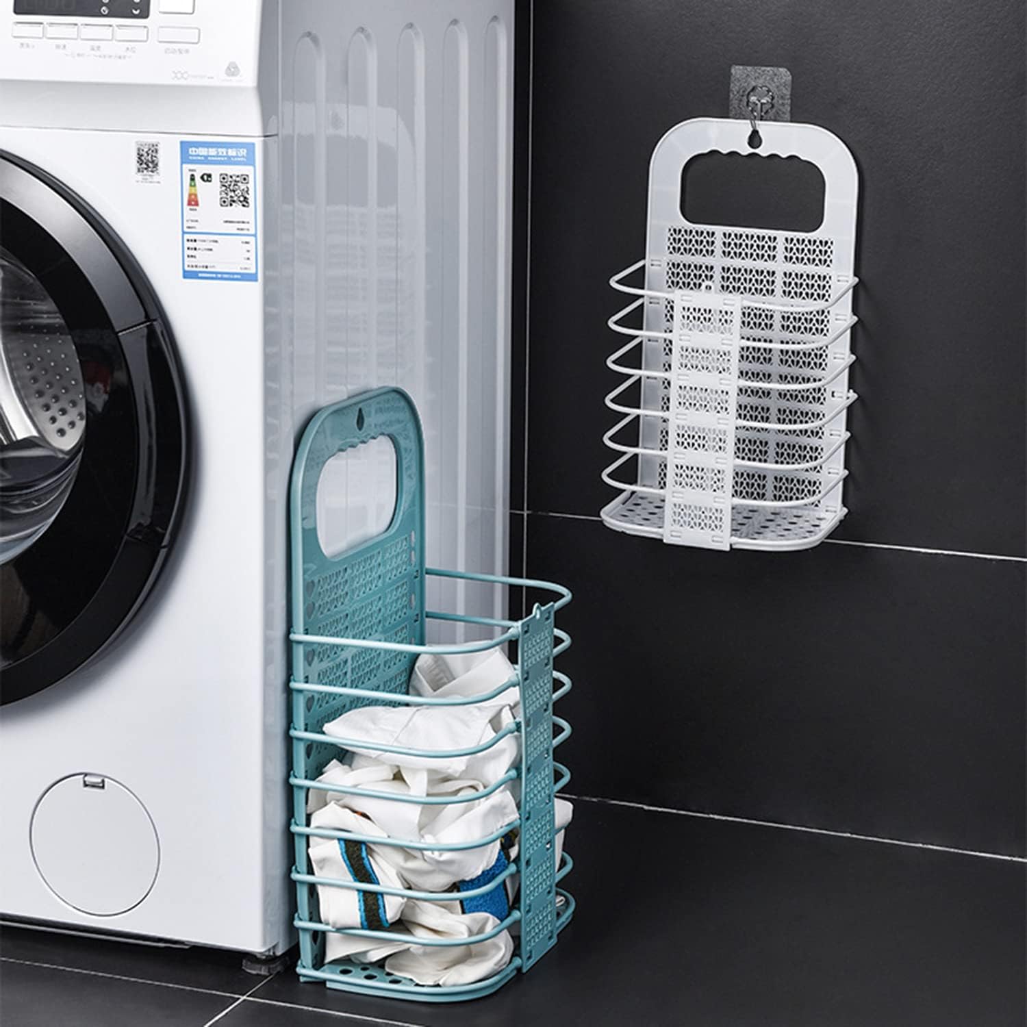 Foldable Hanging Laundry Basket