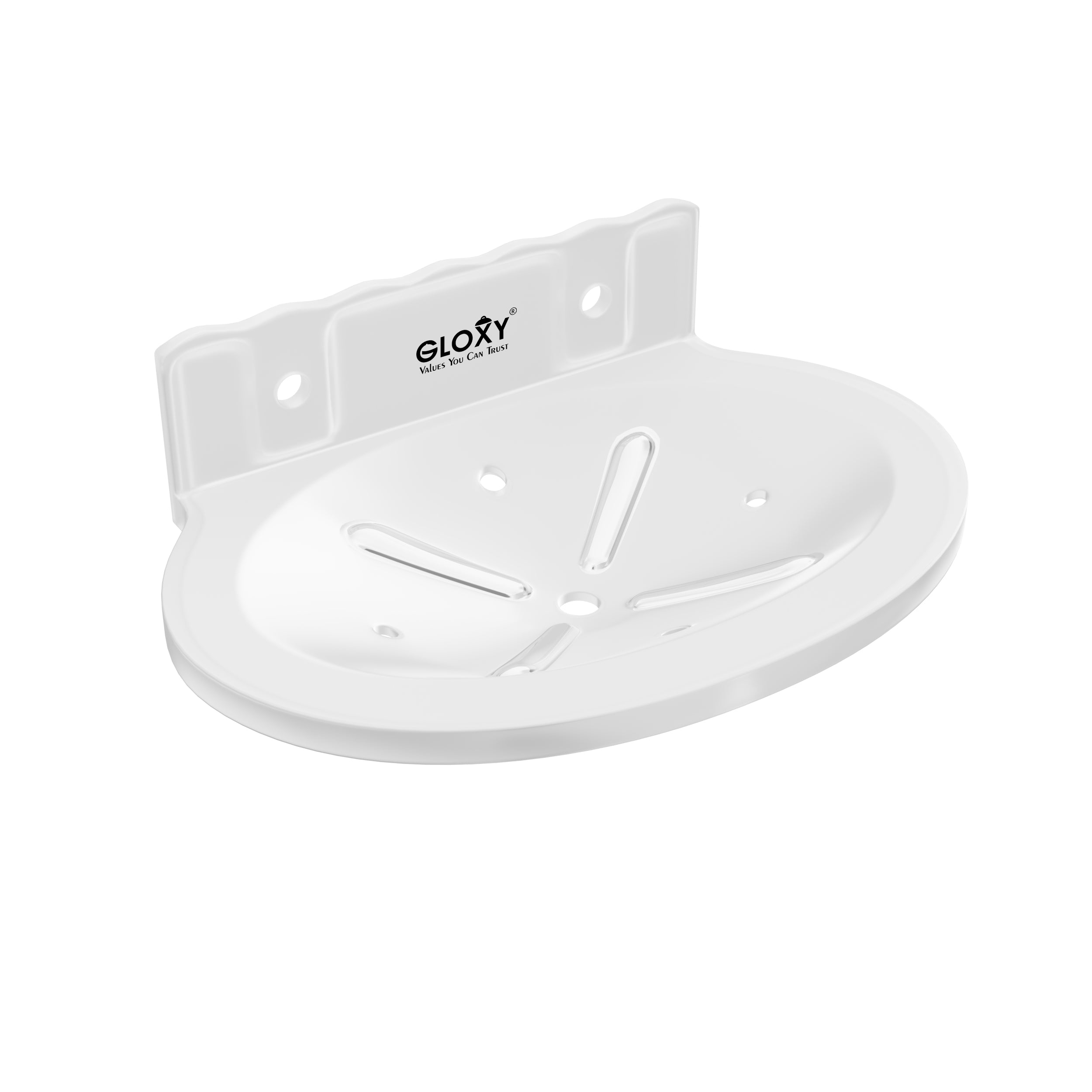 Wall Mount Acrylic Single Soap Dish