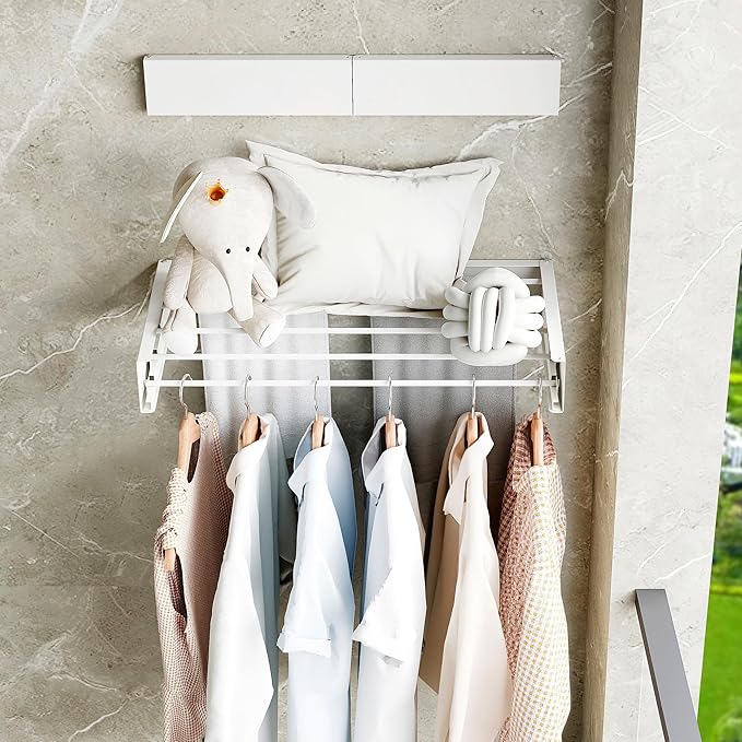 Folding cloth drying rack