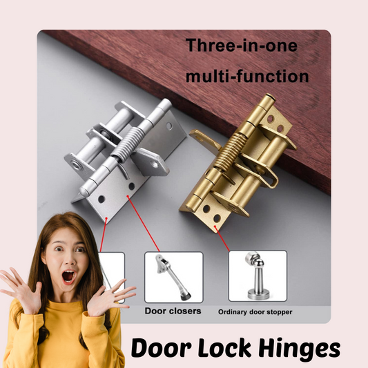Self Closing Automatic Door Lock-pack of 2